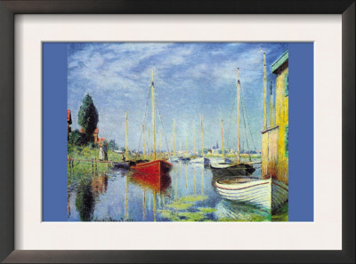 Pleasure Boats At Argenteuil by Claude Monet Pricing Limited Edition Print image
