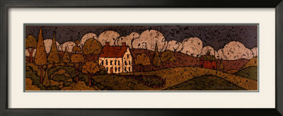 Cottage In The Valley by Warren Kimble Pricing Limited Edition Print image