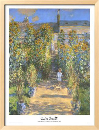 Garden At Vetheuil, 1881 by Claude Monet Pricing Limited Edition Print image