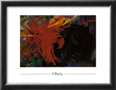 Kampfende Formen 1914 by Franz Marc Pricing Limited Edition Print image