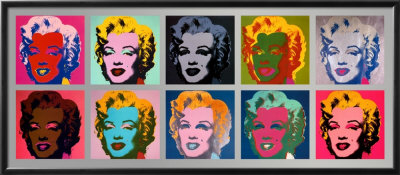 10 Marilyns, 1967 by Andy Warhol Pricing Limited Edition Print image