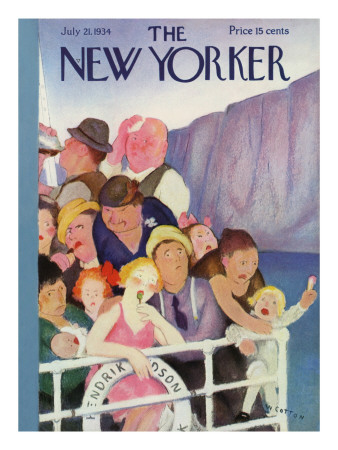 The New Yorker Cover - July 21, 1934 by William Cotton Pricing Limited Edition Print image