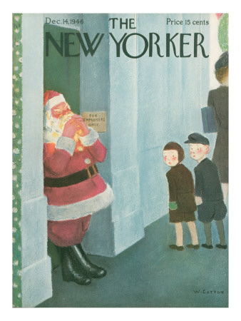 The New Yorker Cover - December 14, 1946 by William Cotton Pricing Limited Edition Print image