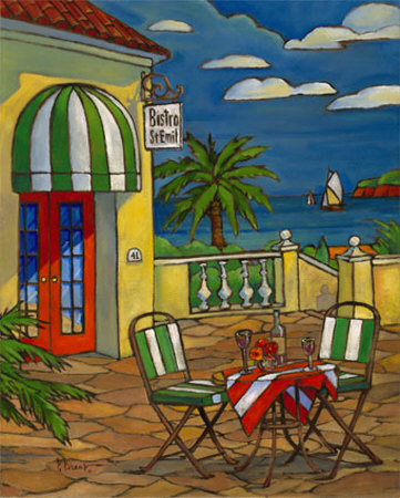 Bistro St. Emil by Paul Brent Pricing Limited Edition Print image