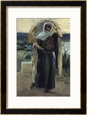 Ruth Takes Away The Barley by James Tissot Pricing Limited Edition Print image