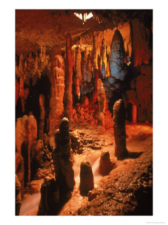 Harrison Caves In Barbados by Robin Hill Pricing Limited Edition Print image