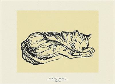 The Cat by Franz Marc Pricing Limited Edition Print image