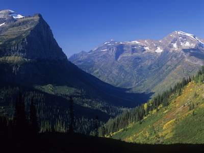 U-Shaped Glacial Valley In The Rocky Mountains In Autumn by Adam Jones Pricing Limited Edition Print image