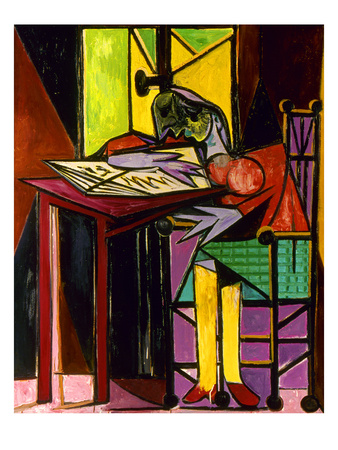 Picasso: Woman/Book, 1935 by Pablo Picasso Pricing Limited Edition Print image