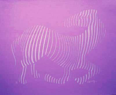 Zebra by Victor Vasarely Pricing Limited Edition Print image