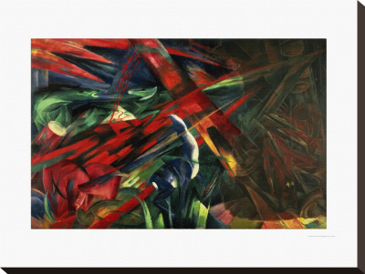 Fate Of The Animals, 1913 by Franz Marc Pricing Limited Edition Print image