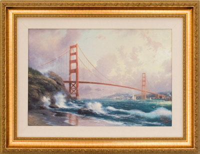 Golden Gate Bridge by Thomas Kinkade Pricing Limited Edition Print image