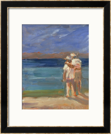 Sunset Couple by Patti Mollica Pricing Limited Edition Print image