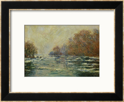 Ice Floes Near Vetheuil (Le Debacle Pres De Vetheuil), 1880 by Claude Monet Pricing Limited Edition Print image