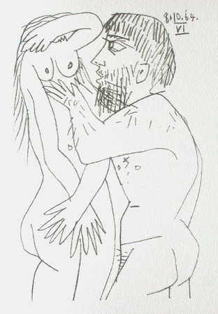 Le Gout Du Bonheur 55 by Pablo Picasso Pricing Limited Edition Print image