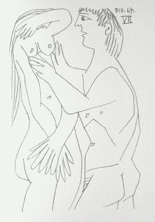 Le Gout Du Bonheur 56 by Pablo Picasso Pricing Limited Edition Print image