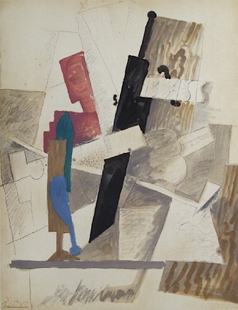 Papiers Collés 03 by Pablo Picasso Pricing Limited Edition Print image