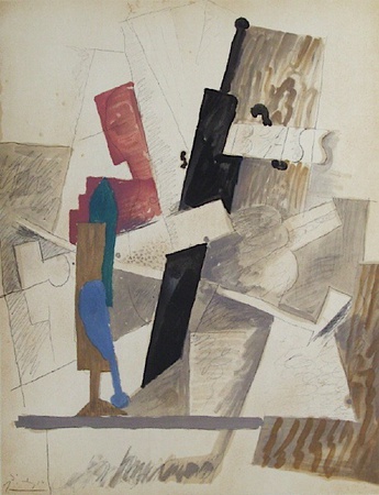 Papiers Colles 03 by Pablo Picasso Pricing Limited Edition Print image