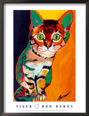 Cinquenta, Tigre Real by Ron Burns Pricing Limited Edition Print image