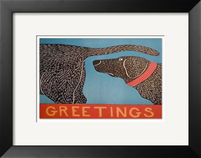Greetings by Stephen Huneck Pricing Limited Edition Print image