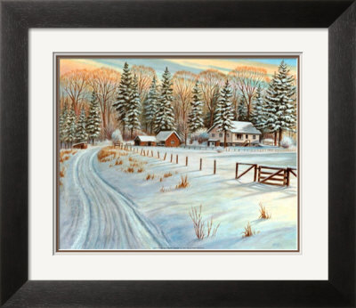 Winter Scene Iv by Ron Jenkins Pricing Limited Edition Print image