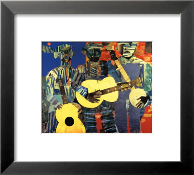 Three Folk Musicians, 1967 by Romare Bearden Pricing Limited Edition Print image