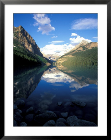 Victoria Glacier And Lake Louise, Banff National Park, Alberta, Canada by Adam Jones Pricing Limited Edition Print image