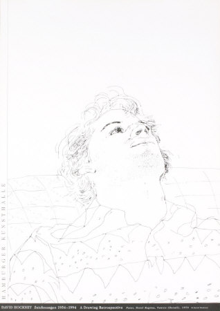 Peter, Hotel Regina, Venice (Detail) by David Hockney Pricing Limited Edition Print image