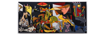 Picasso Guernica, No.2 by Steve Kaufman Pricing Limited Edition Print image