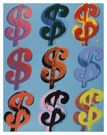 $9, C.1982 by Andy Warhol Pricing Limited Edition Print image