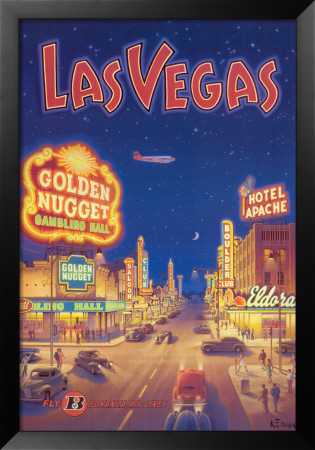 Las Vegas, Nevada by Kerne Erickson Pricing Limited Edition Print image
