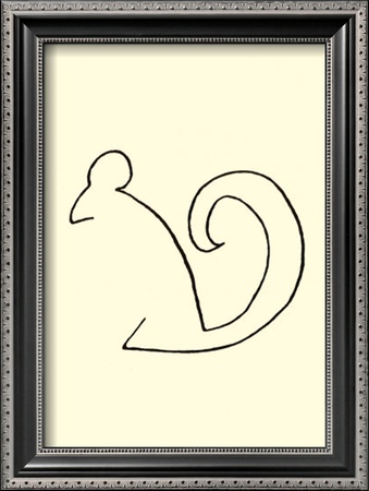 The Squirrel by Pablo Picasso Pricing Limited Edition Print image
