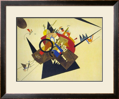 Schwarzes Dreieck, 1923 by Wassily Kandinsky Pricing Limited Edition Print image