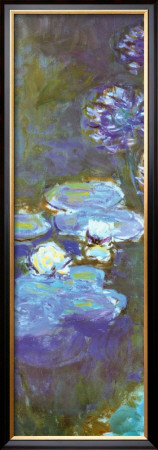 Water Lilies And Agapanthus (Detail) by Claude Monet Pricing Limited Edition Print image