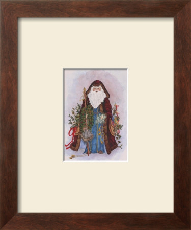 Celestial Santa by Peggy Abrams Pricing Limited Edition Print image