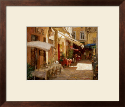 Cafe De Provence by Leonard Wren Pricing Limited Edition Print image