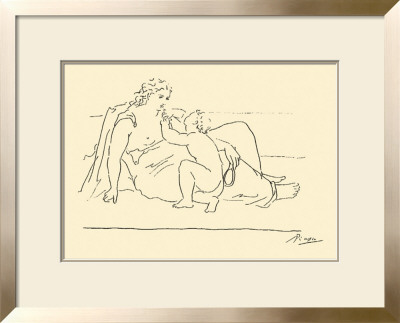 Femme Et Enfant by Pablo Picasso Pricing Limited Edition Print image