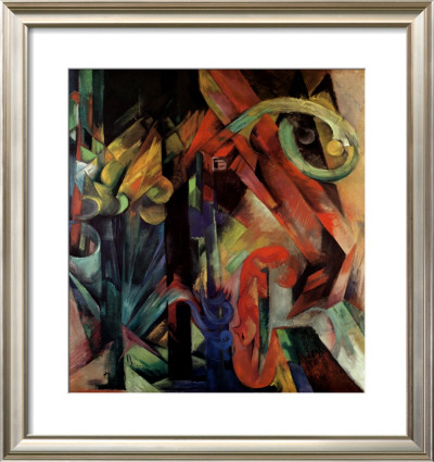 Forest With Squirrel by Franz Marc Pricing Limited Edition Print image