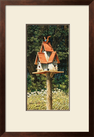 Birdhouse Ii by Chuck Huddleston Pricing Limited Edition Print image