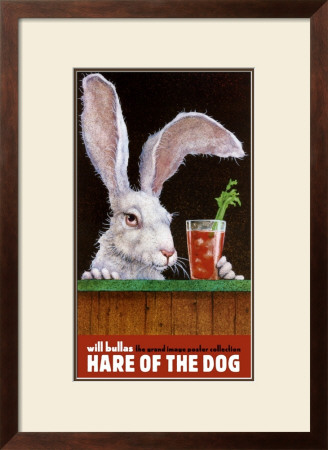 Hare Of The Dog by Will Bullas Pricing Limited Edition Print image