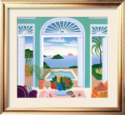 Mustique by Thomas Mcknight Pricing Limited Edition Print image