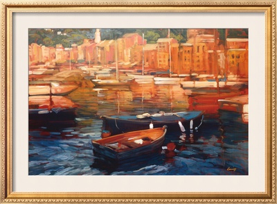 Anchored Boats, Portofino by Philip Craig Pricing Limited Edition Print image