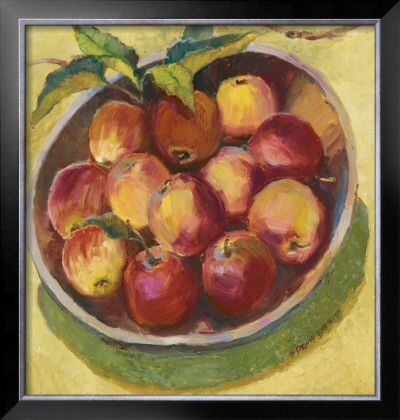 Apple Bowl Ii by Dawna Barton Pricing Limited Edition Print image