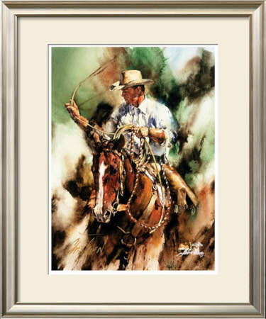 Ranch Roping Ap by Chris Owen Pricing Limited Edition Print image