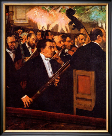 Orchestra At The Opera by Edgar Degas Pricing Limited Edition Print image