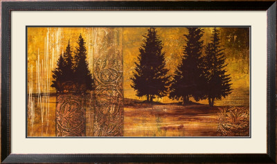 Forest Silhouettes Ii by Linda Thompson Pricing Limited Edition Print image