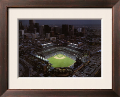Coors Field - Denver, Colorado by Mike Smith Pricing Limited Edition Print image