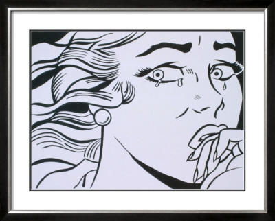 Crying Girl, 1963 by Roy Lichtenstein Pricing Limited Edition Print image
