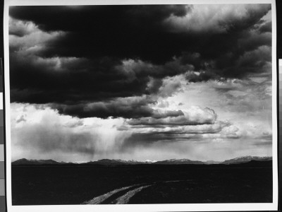 Near Teton National Park, Landscape With Mountains by Ansel Adams Pricing Limited Edition Print image