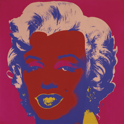 Marilyn Monroe (Marilyn), C.1967 (On Red) by Andy Warhol Pricing Limited Edition Print image
